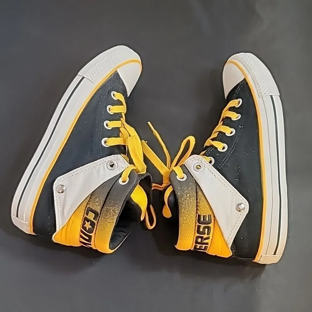 CONVERSE HIGH TOP LACE UP CLOSURE ROUND TOE UNISEX SNEAKER - Picture 10 of 13